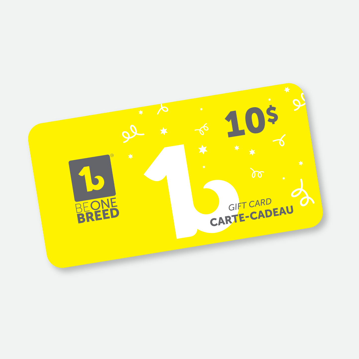 Carte cadeau virtuelle BeOneBreed