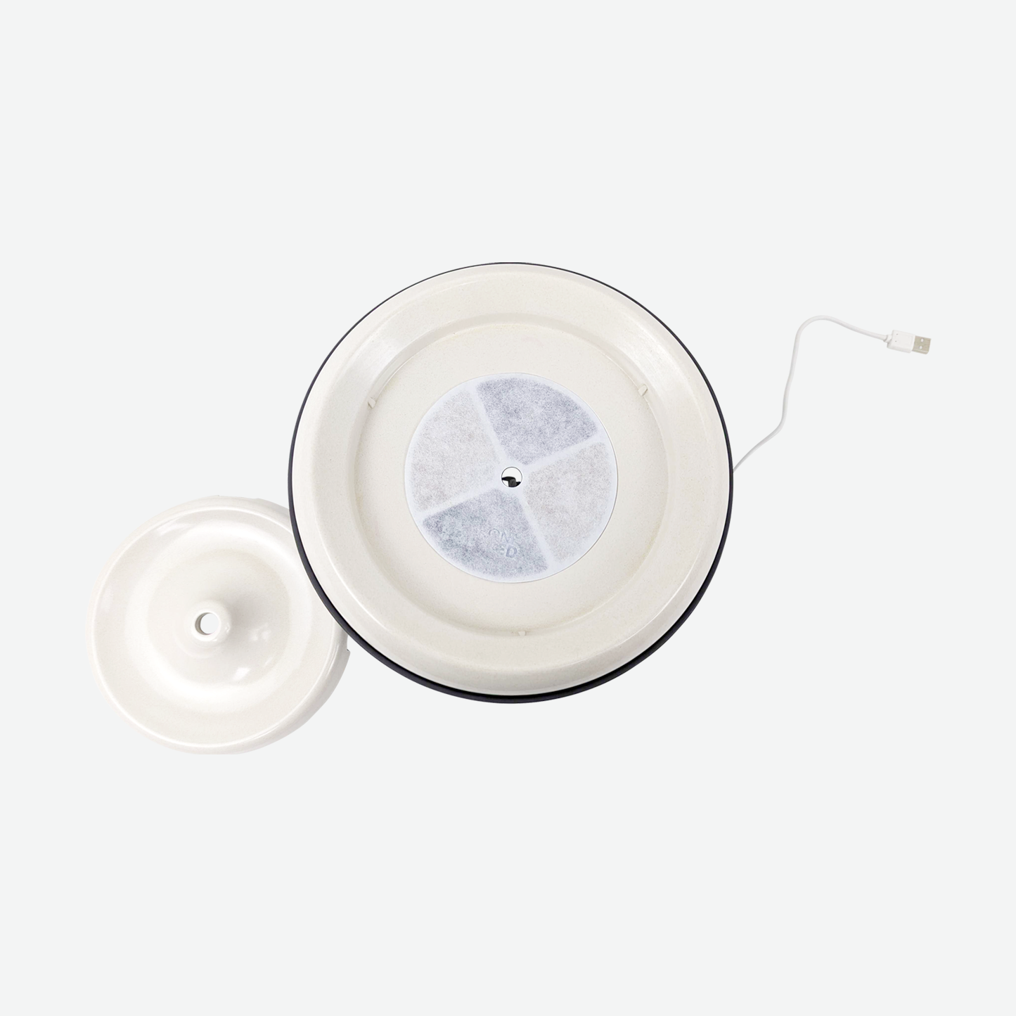 eco friendly water fountain for pet, bamboo