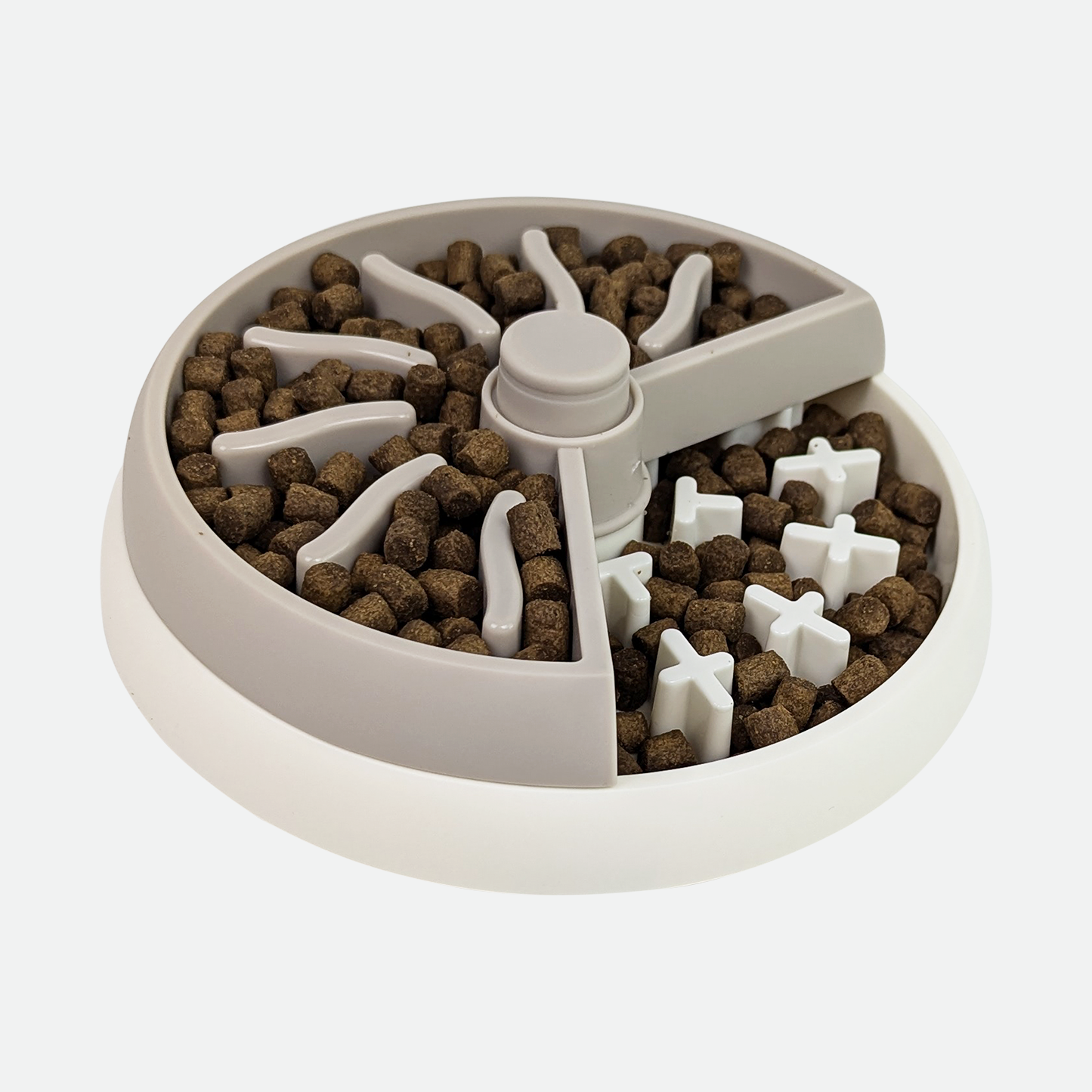 3 stage interactive slow feeder