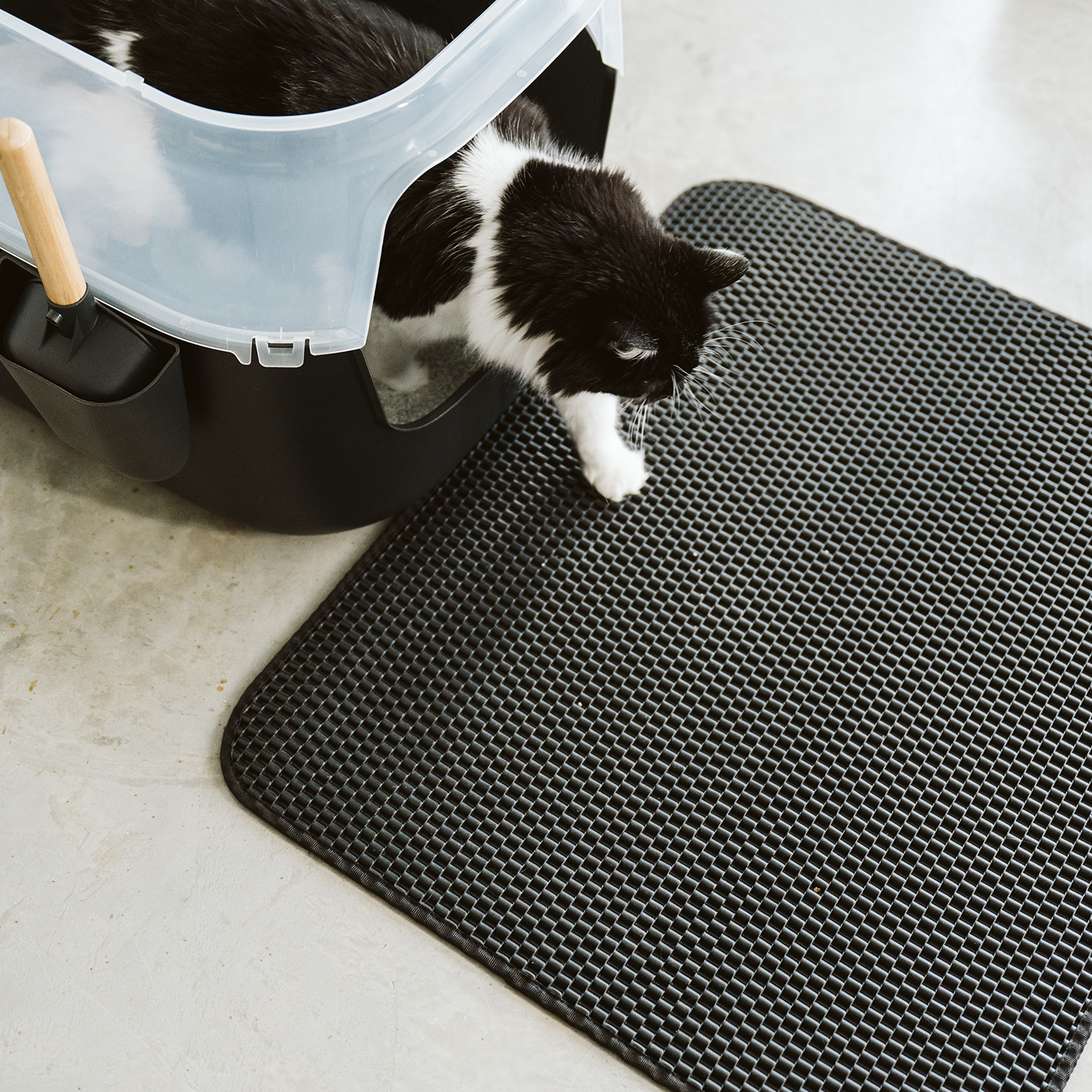 Grand tapis de litière de luxe