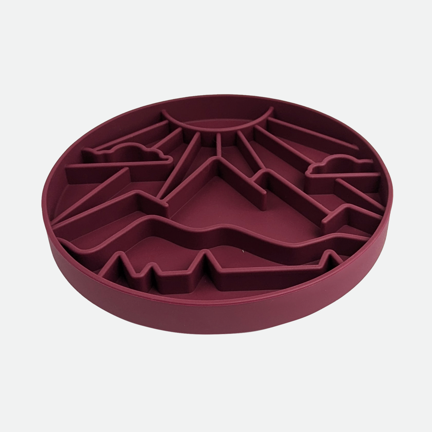 Silicone slow feeder