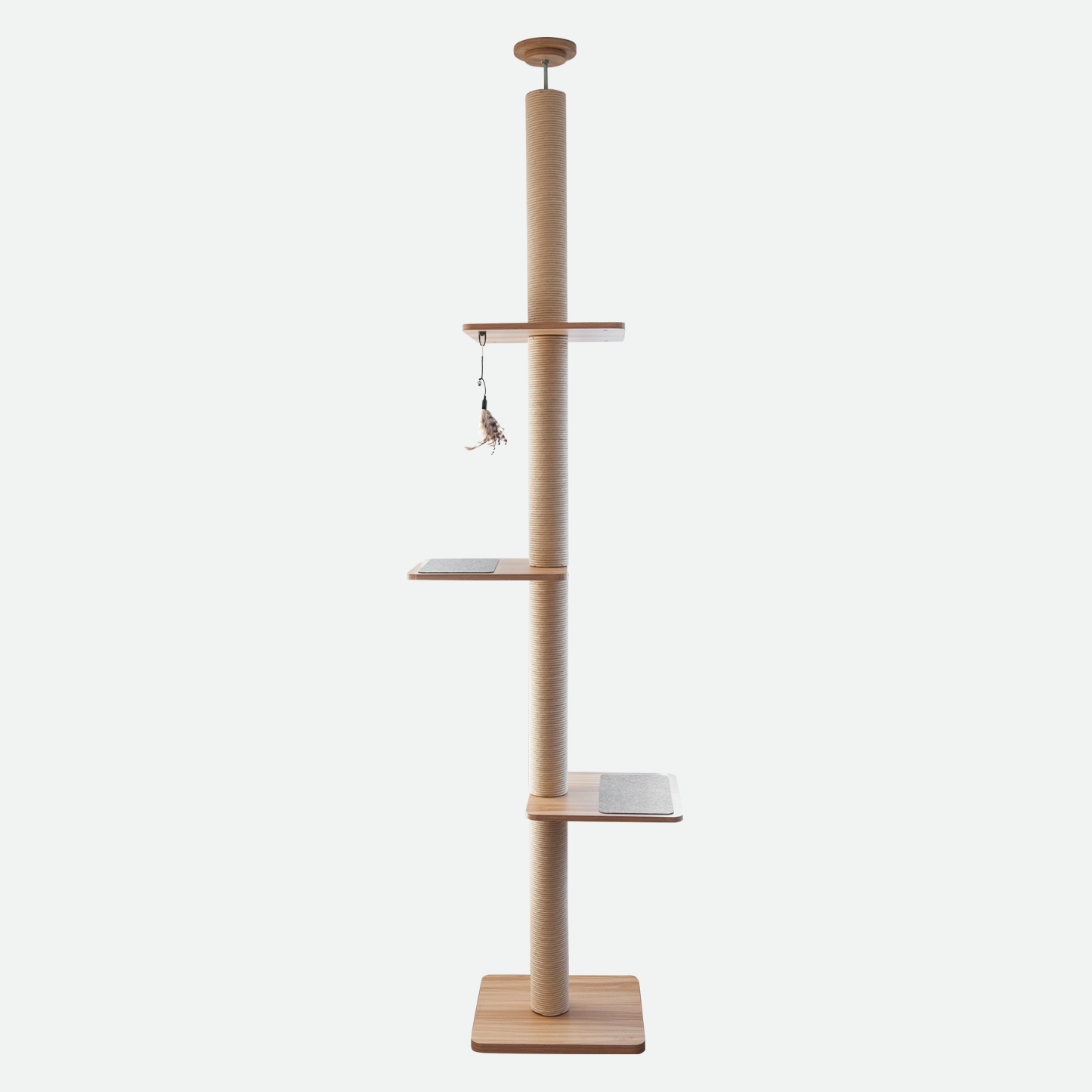 Additional paper rope scratcher post for Katt3EVO Tower, beige