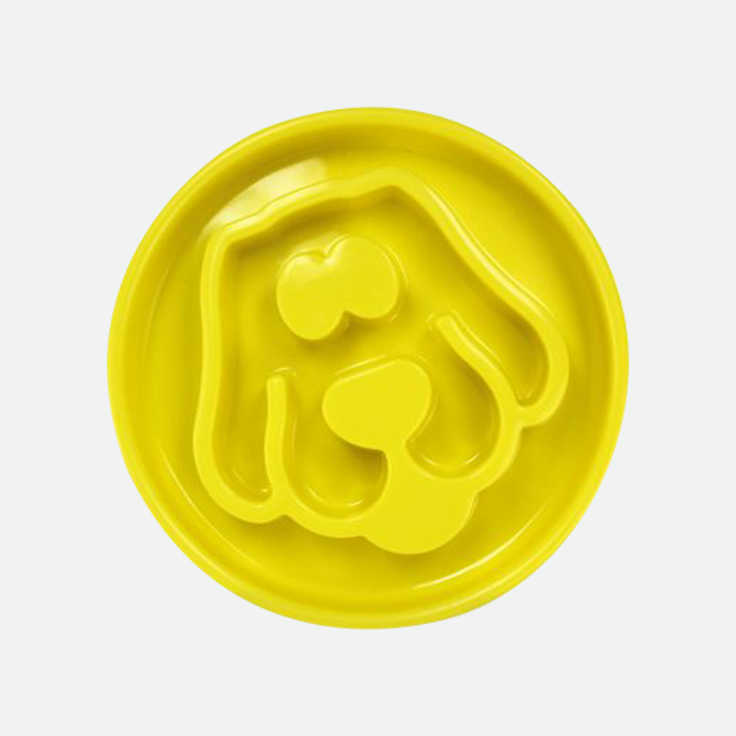 Interactive slow feeder bowl for dog, beginner level