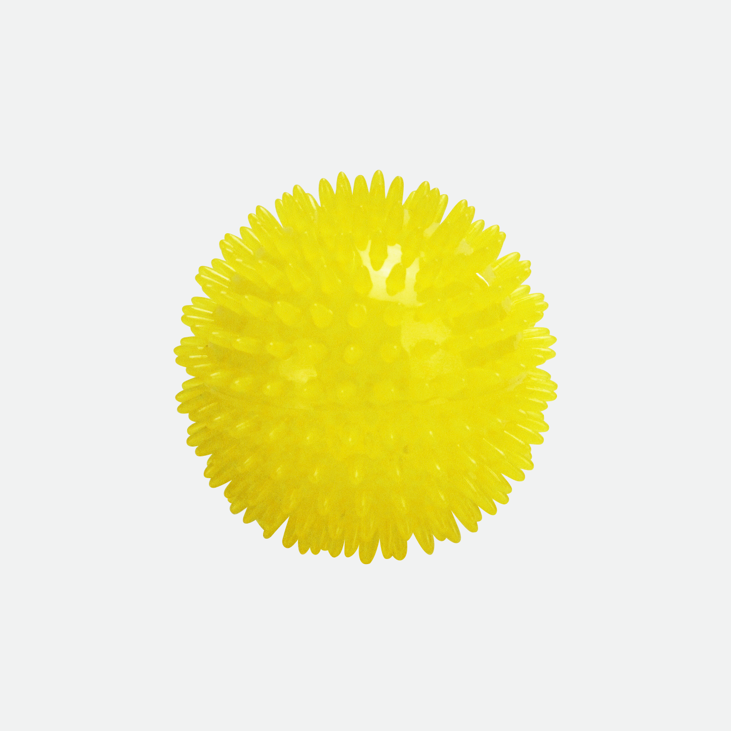 Spike chew ball for dog, rubber