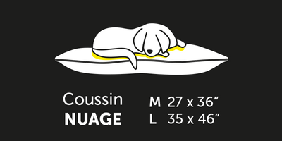 Cloud Pillow Bed sizes