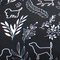 Botanical dogs texture