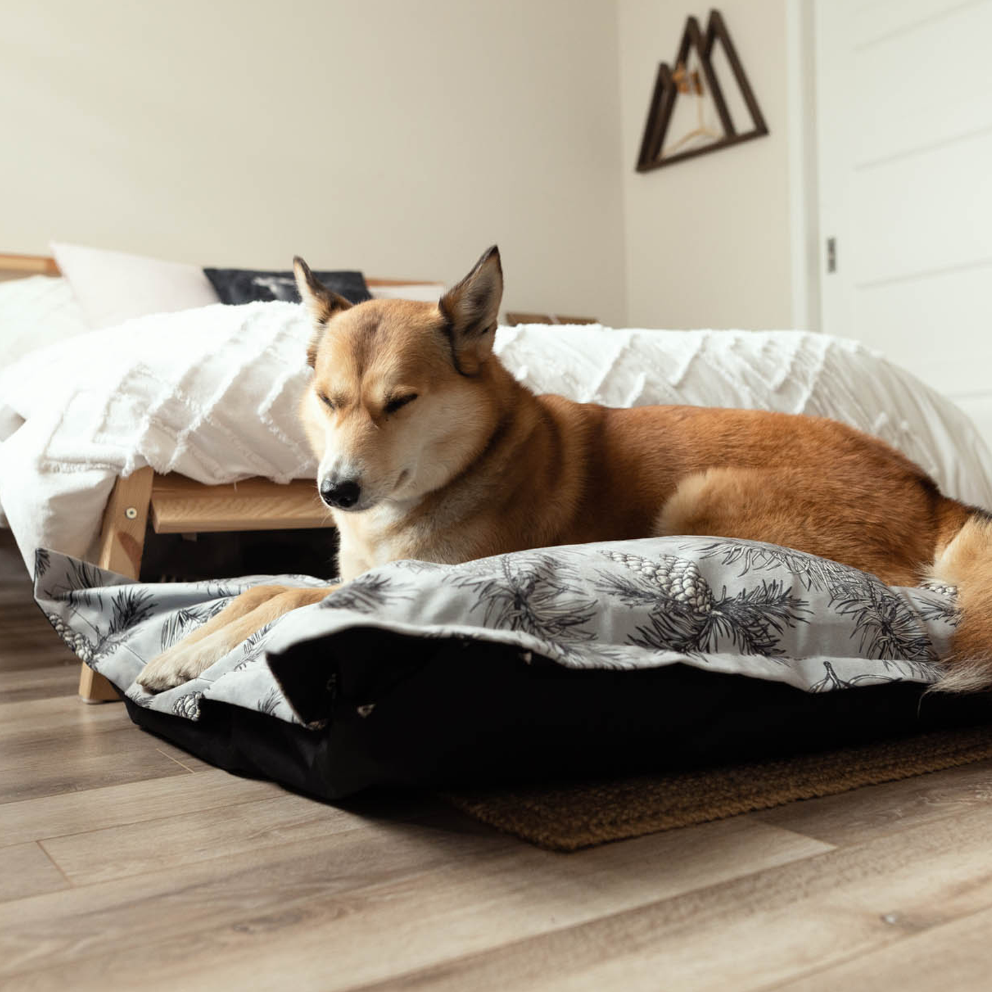 Housse stylisée pour coussin nuage, 2 tailles