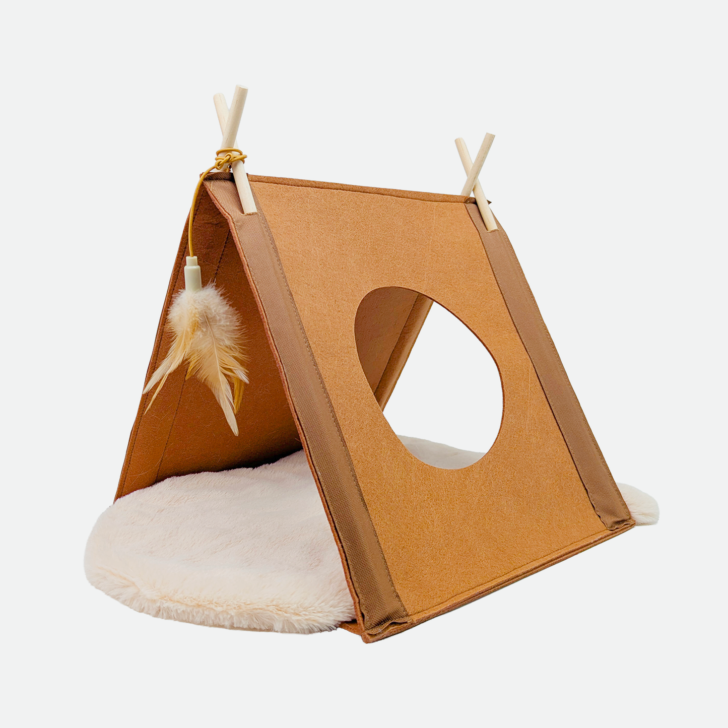 Cozy cat teepee
