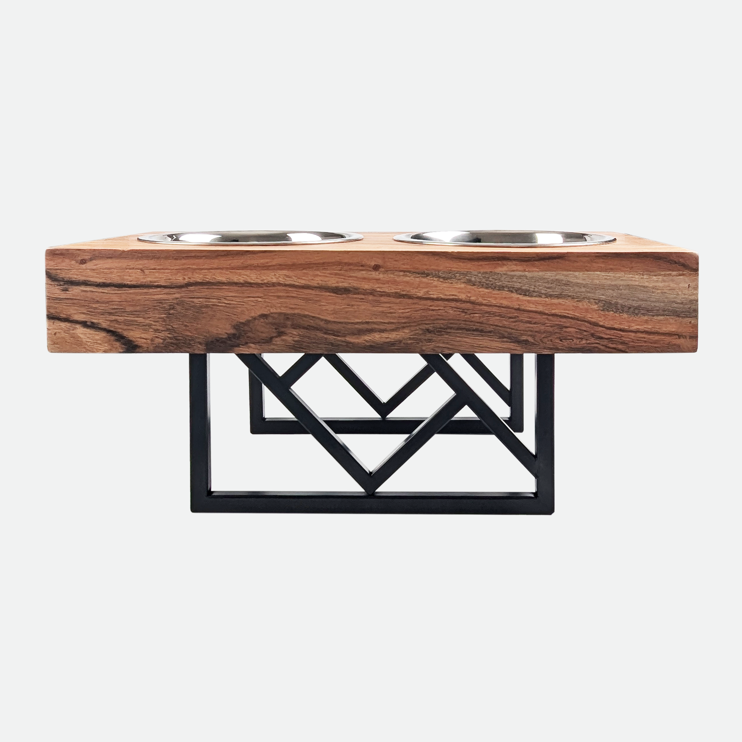 Bol double avec support ajustable