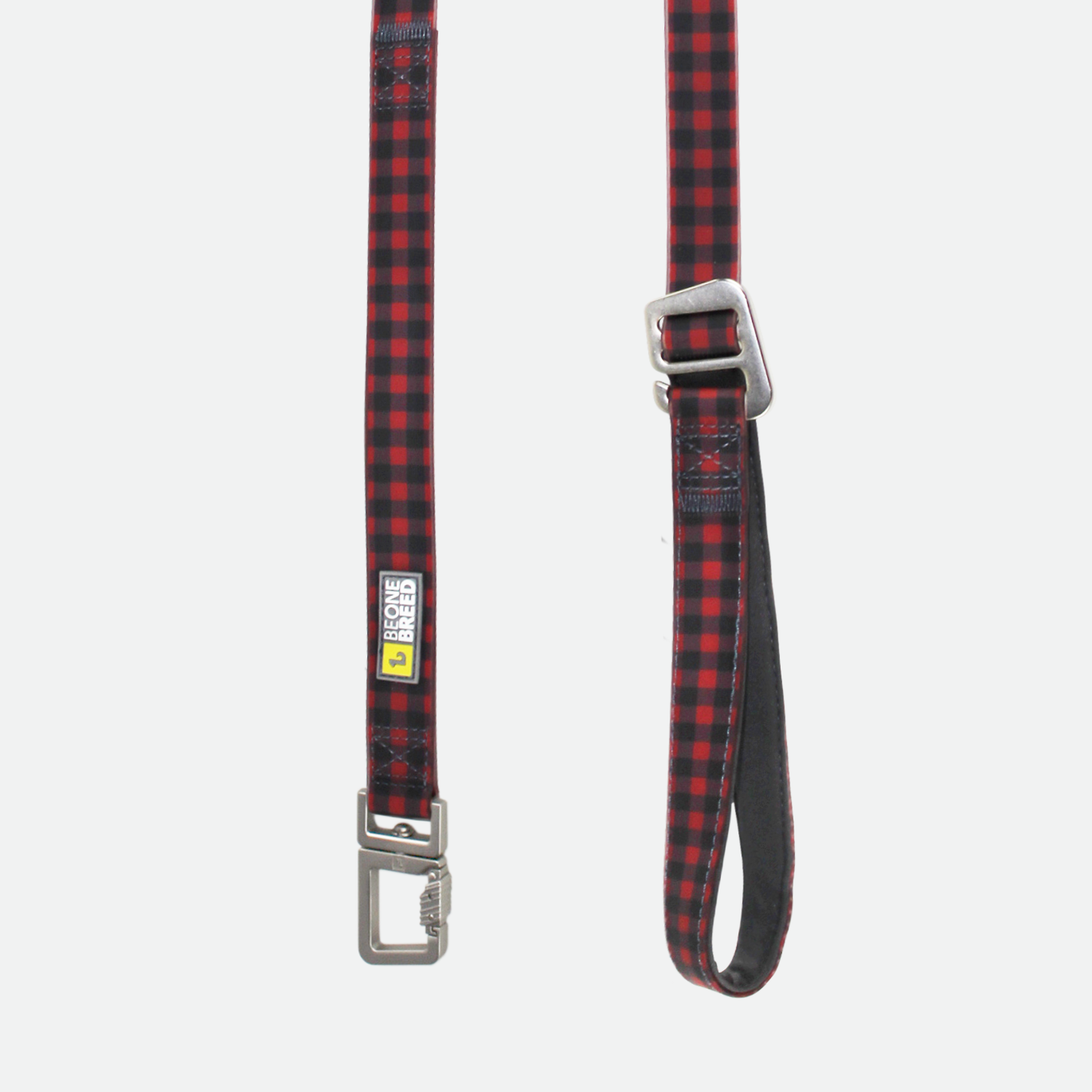 Buffalo plaid dog collar and leash best sale