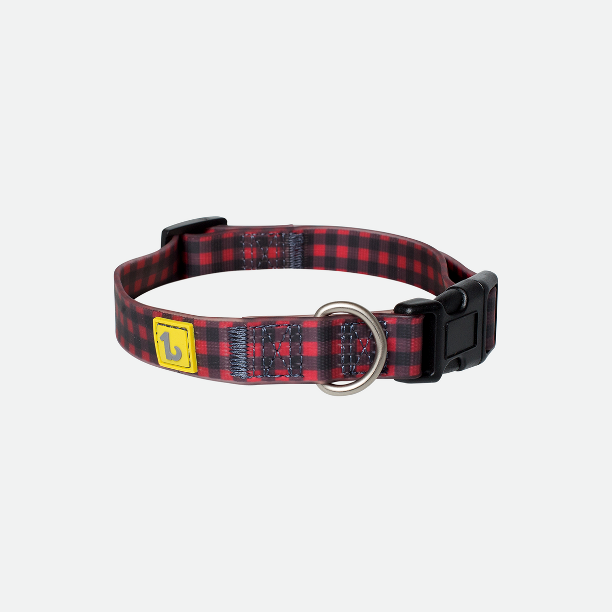 Buffalo plaid dog discount collar and leash