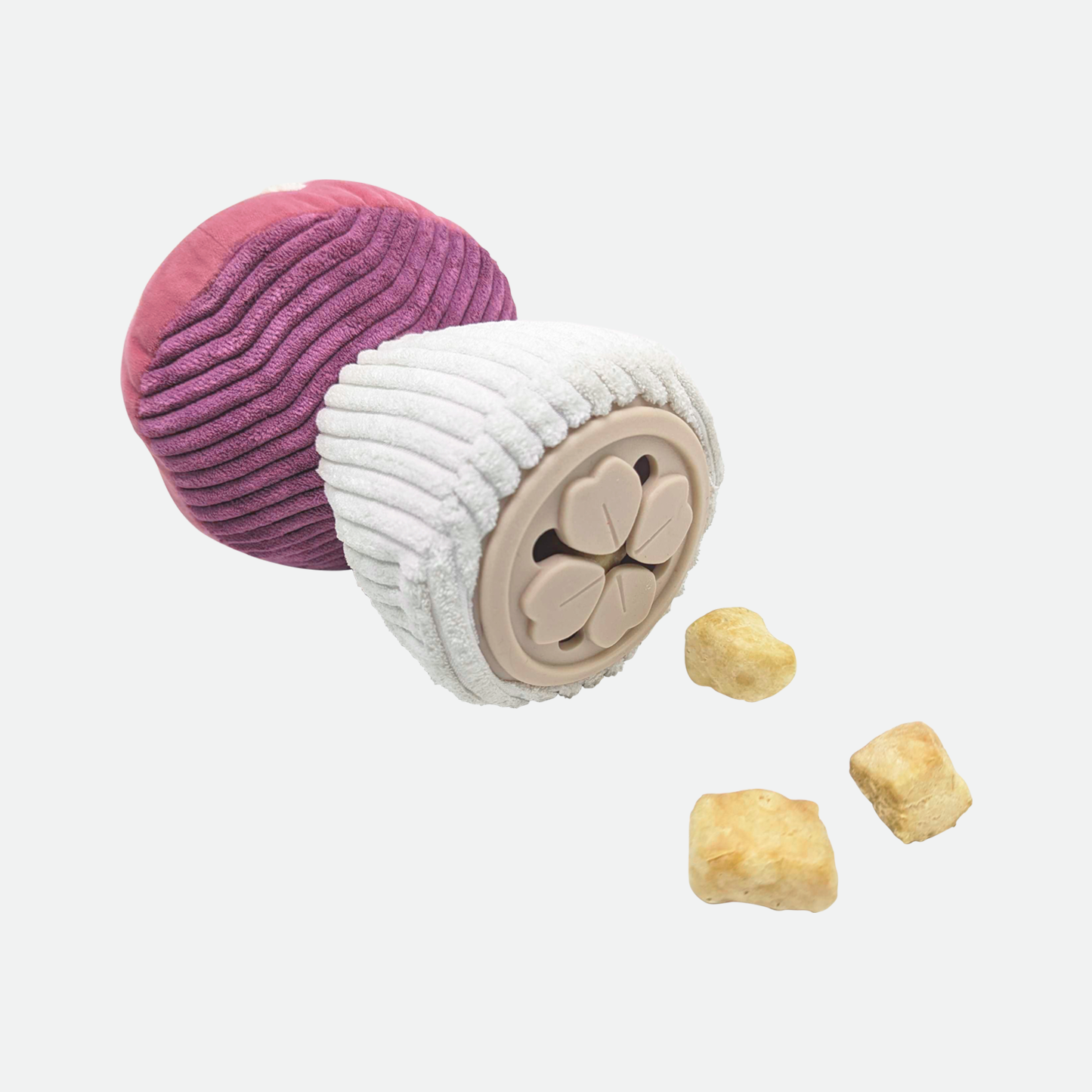 Plush toy for dog, mushroom style