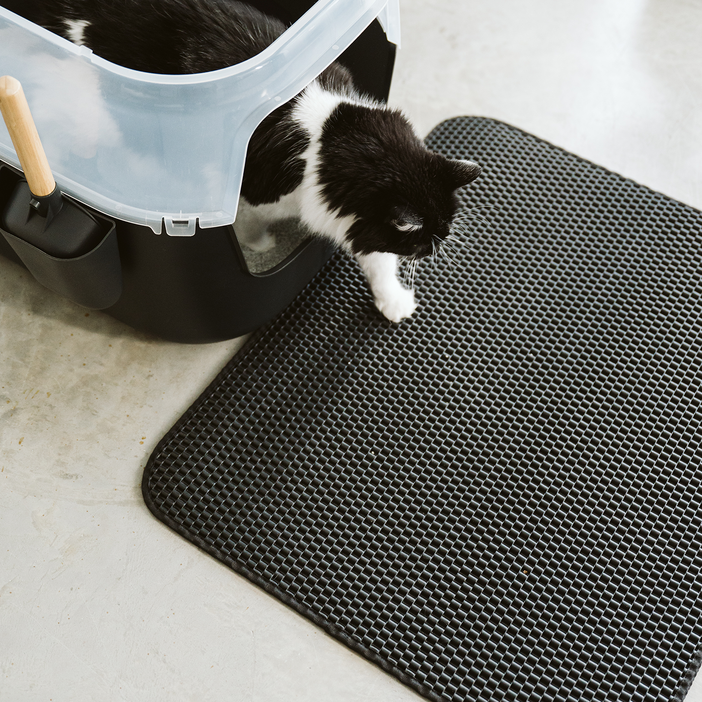 Large luxury litter mat