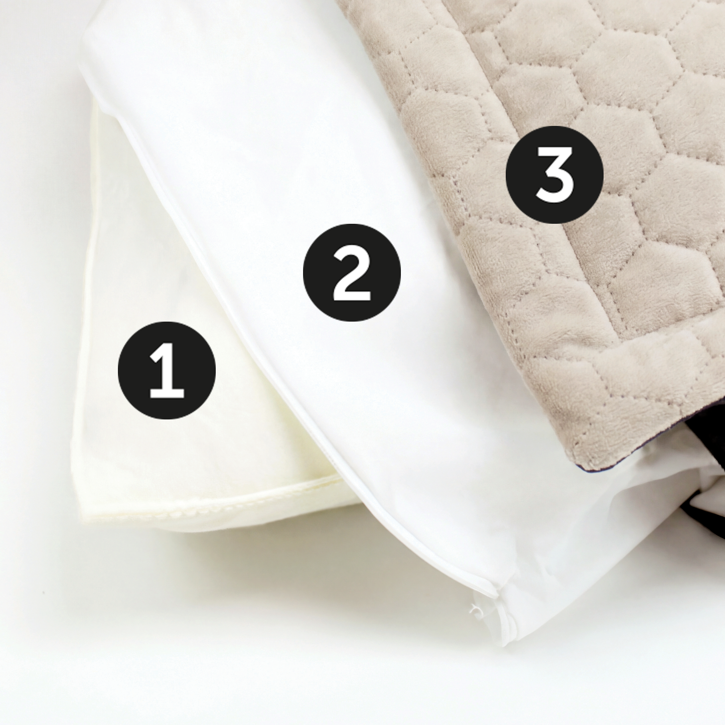 Cloud pillow stylish spare cover, 2 sizes