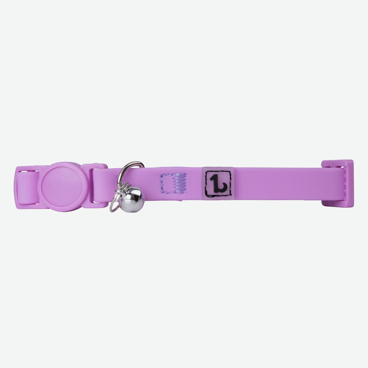 Silicone cat collar with breakaway buckle