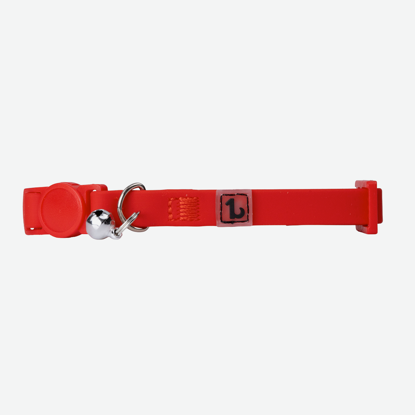 Silicone cat collar with breakaway buckle
