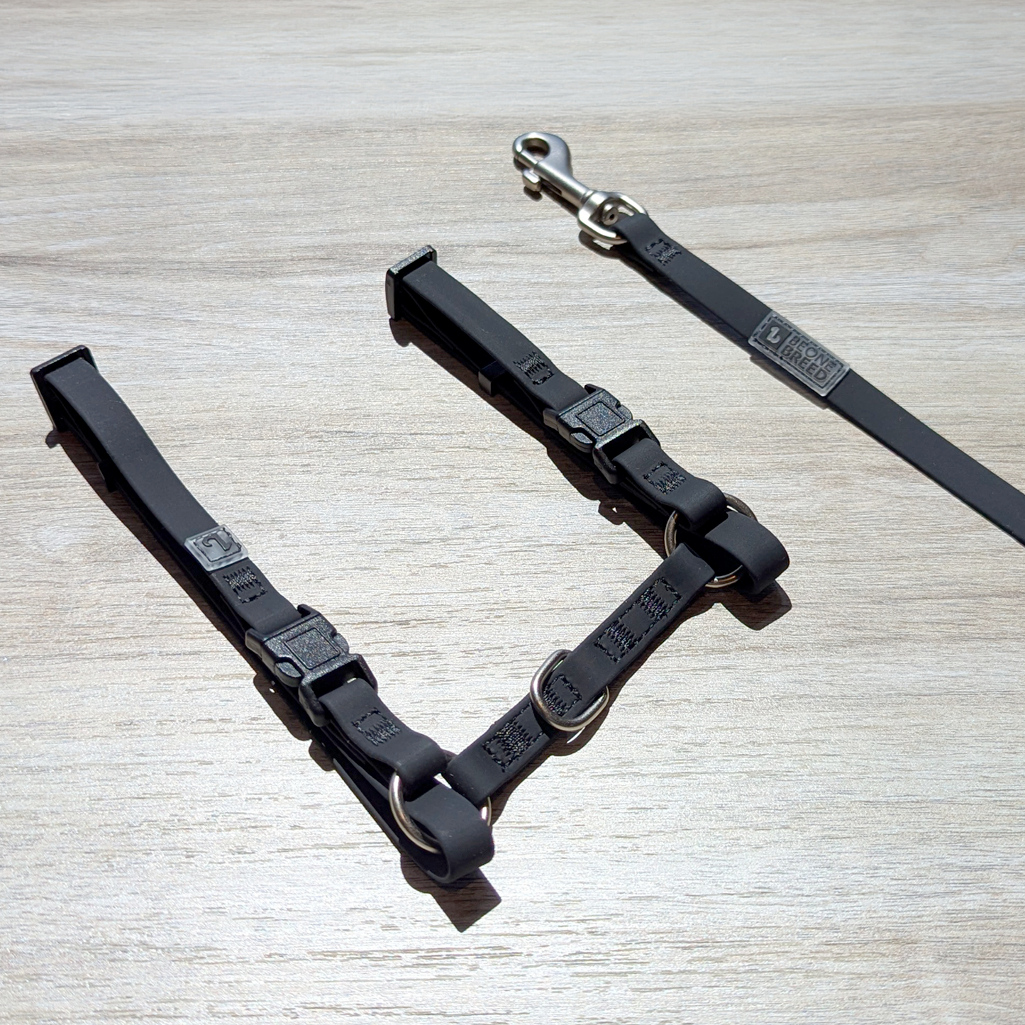 Silicone cat harness and leash kit
