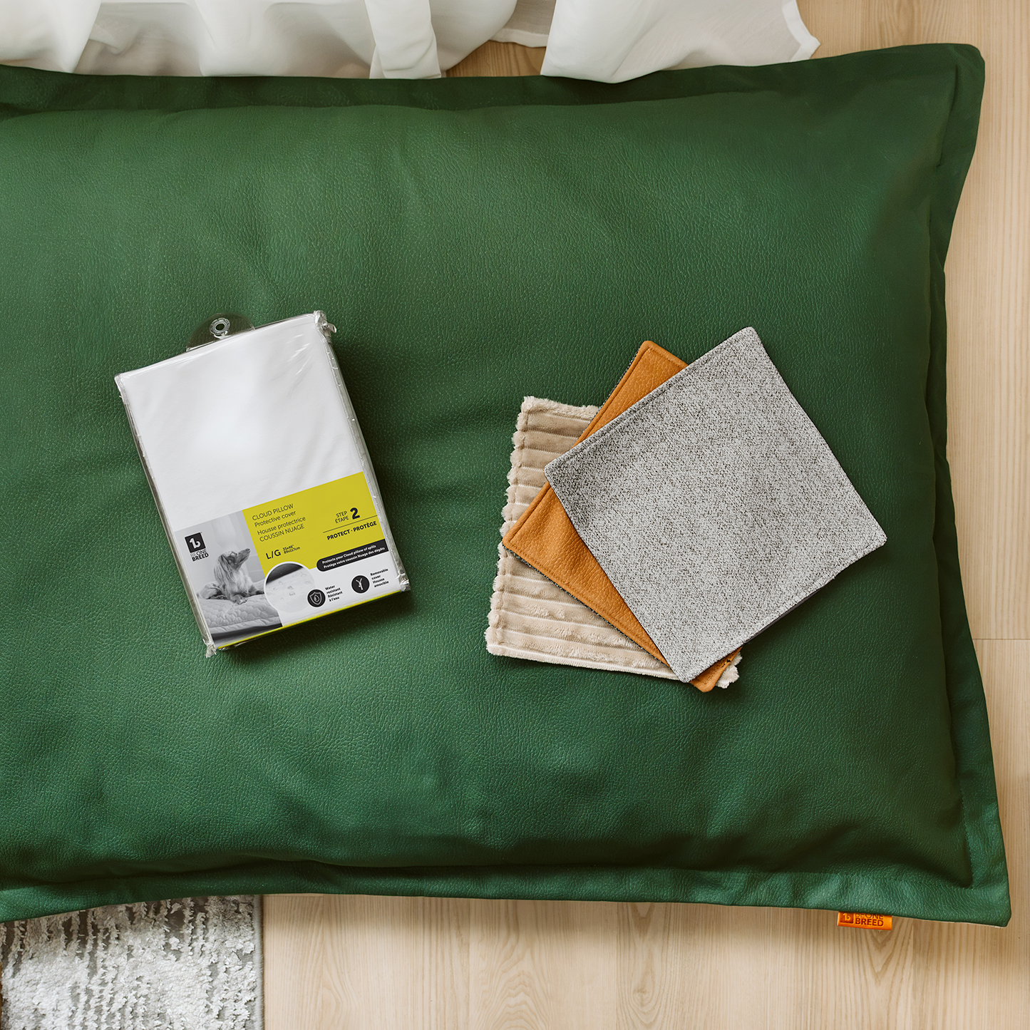 Cloud pillow water resistant liner, 2 sizes