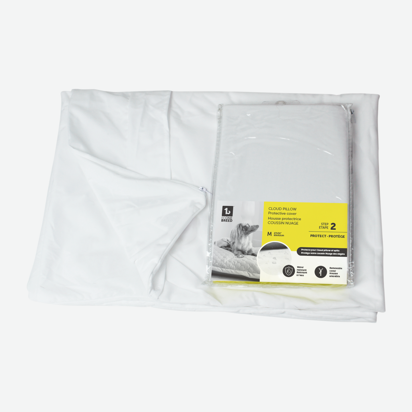 Cloud pillow water resistant liner, 2 sizes