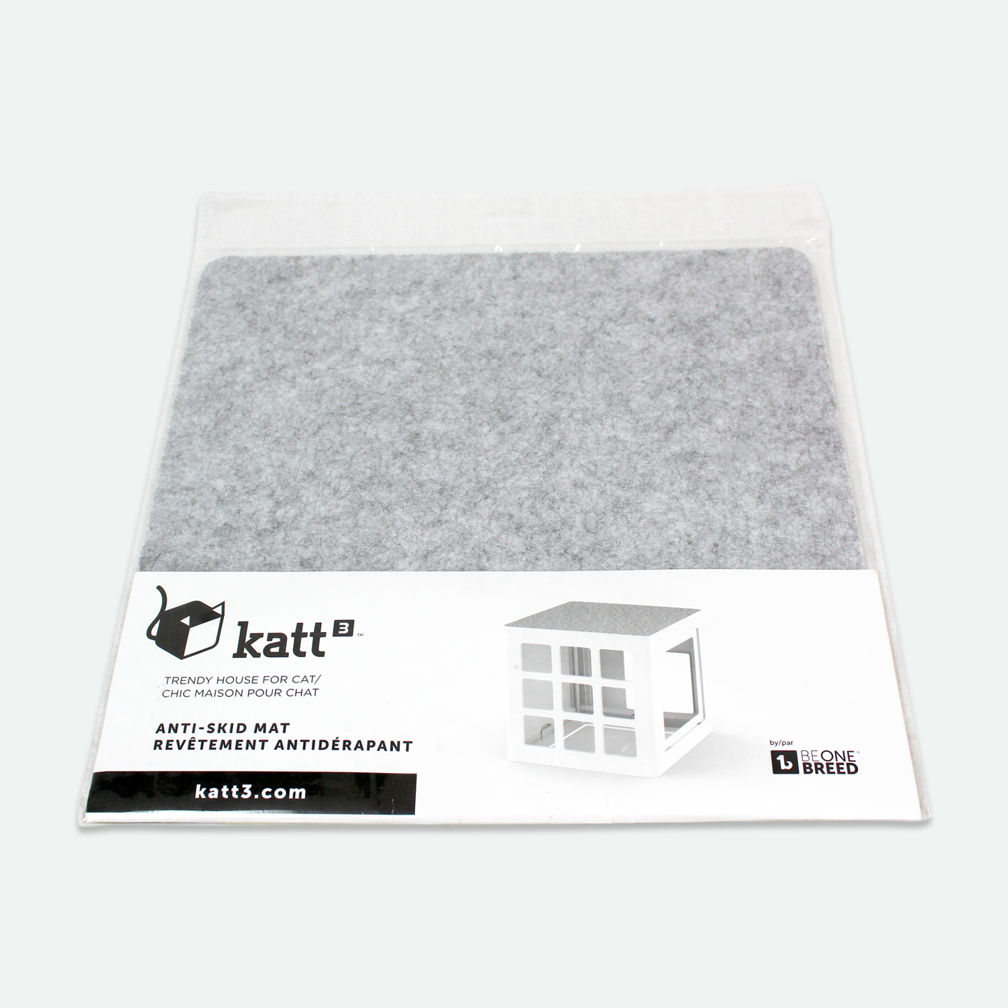 Katt3 adhesive felt pads, light gray