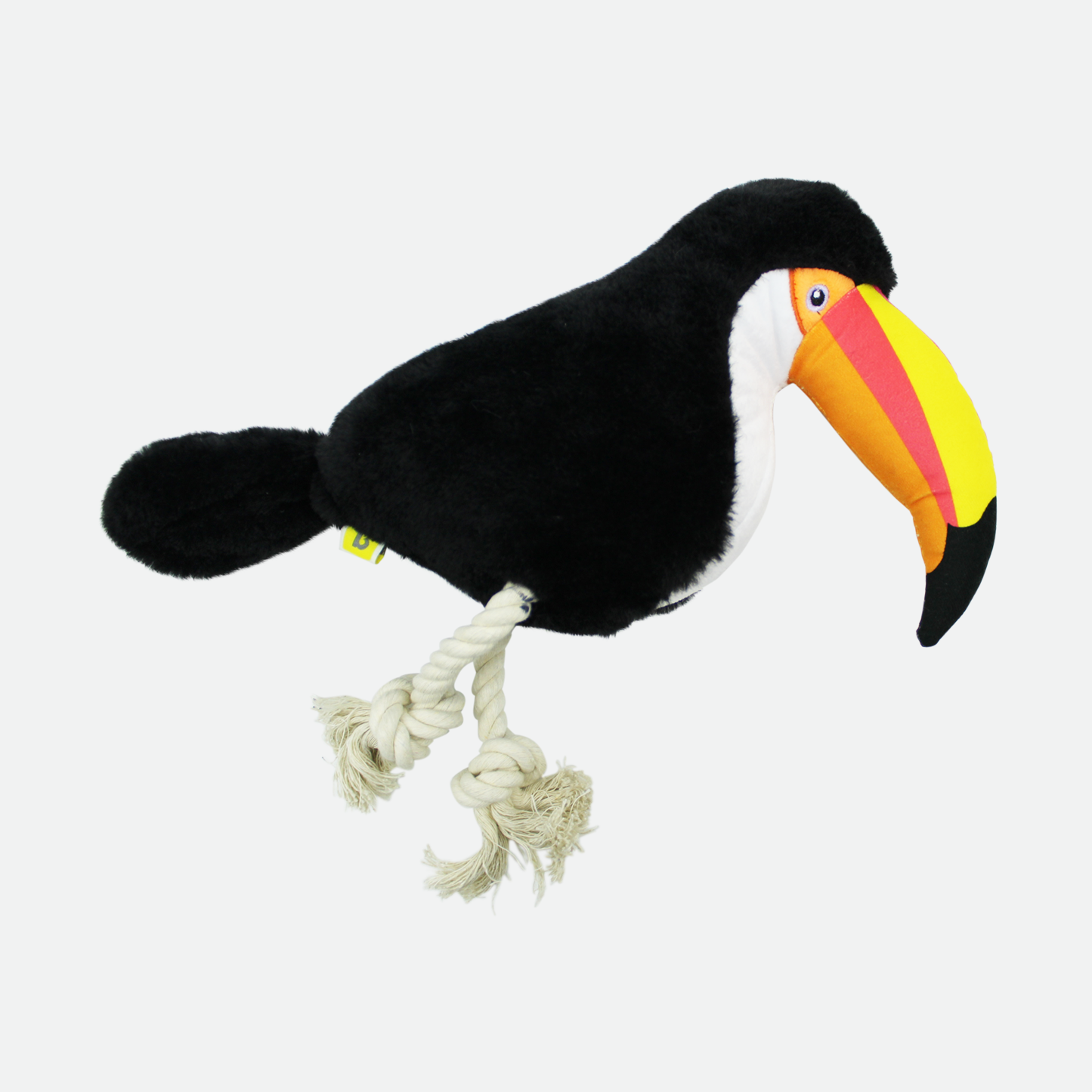 Plush toy for dog, toucan style