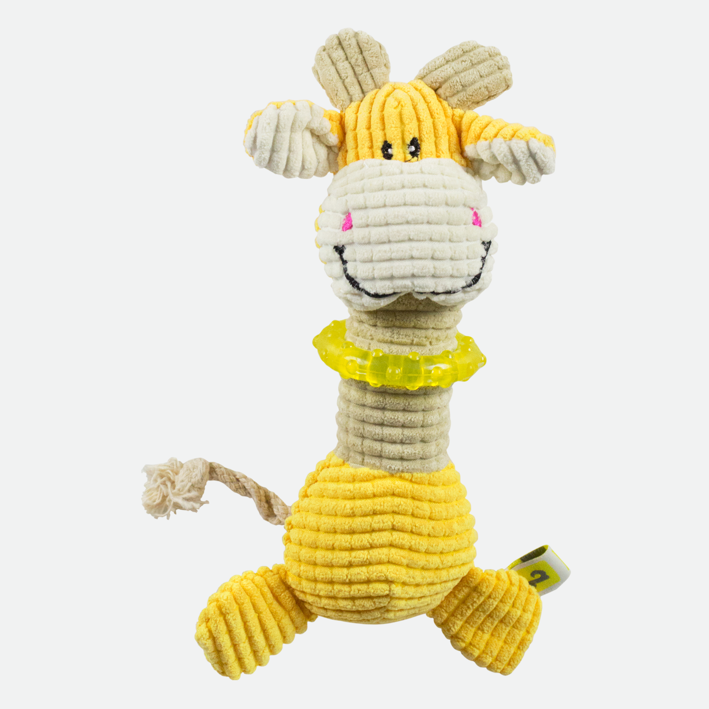 Plush toy for puppy dog, giraffe style