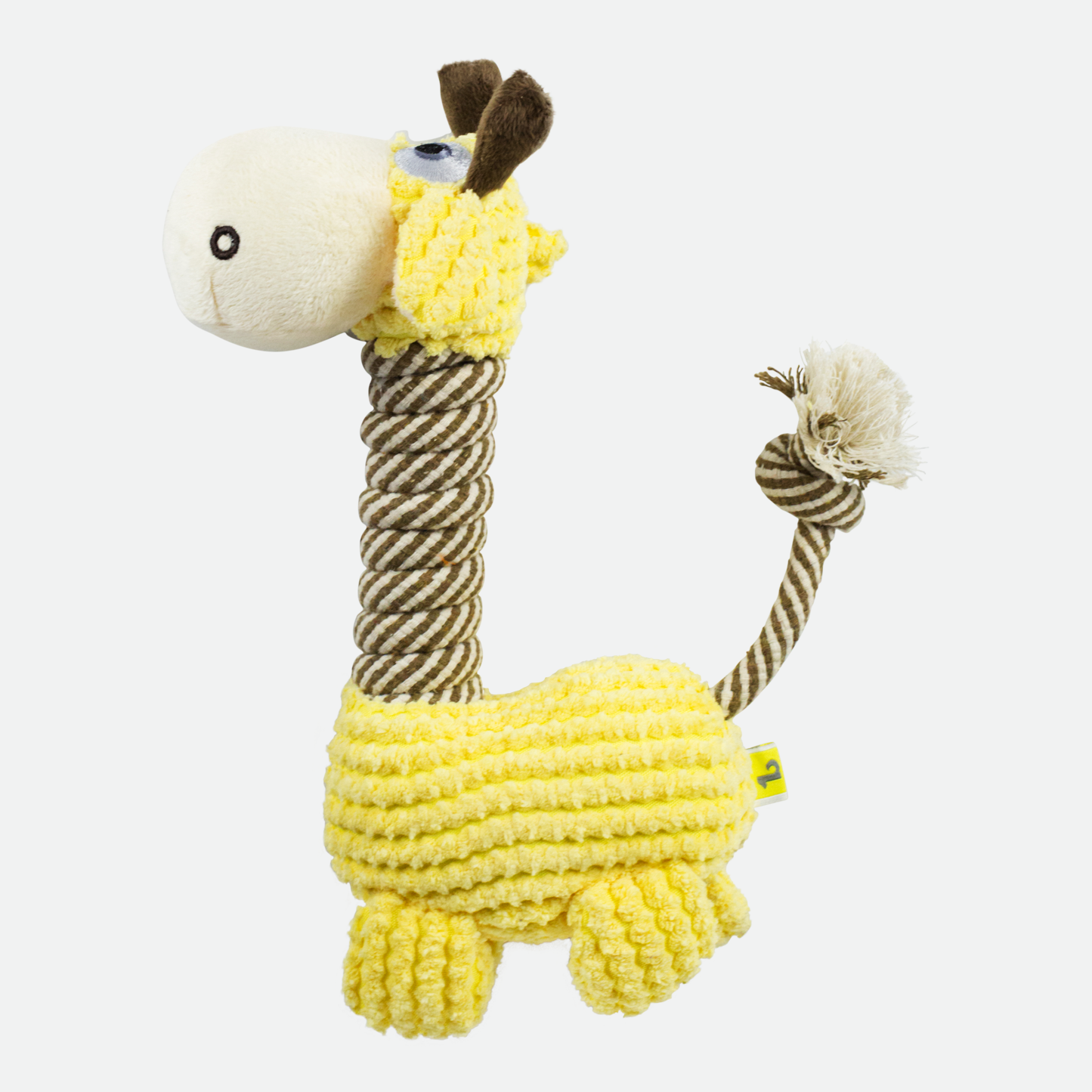 Plush toy for dog, giraffe style