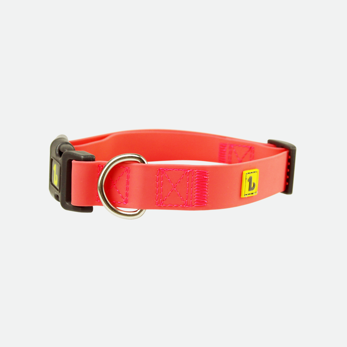 Silicone collar for dog, coral style