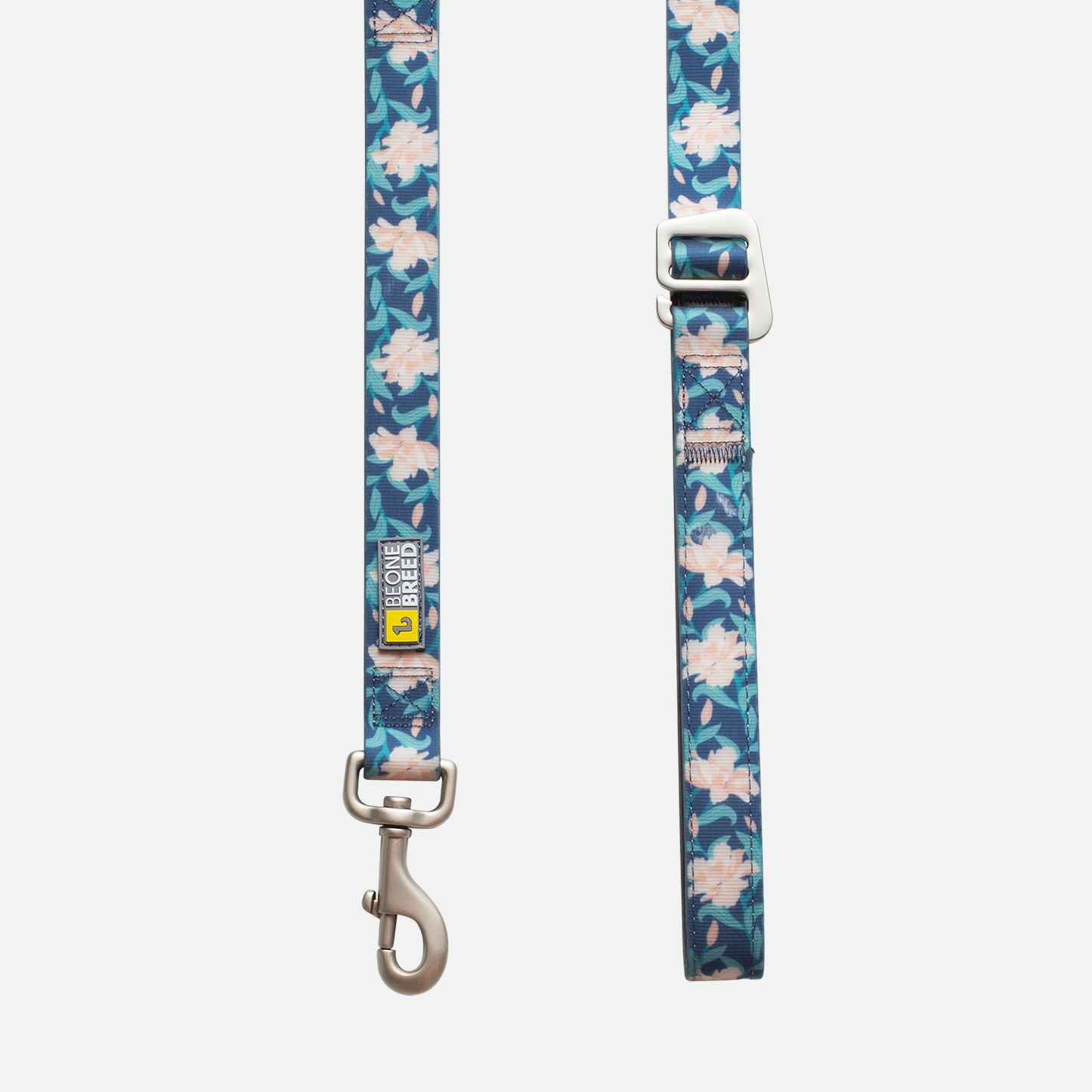 Silicone leash for dog, autumn flowers style